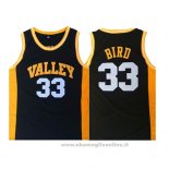 Maglia Valley Larry Bird NO 33 Nero