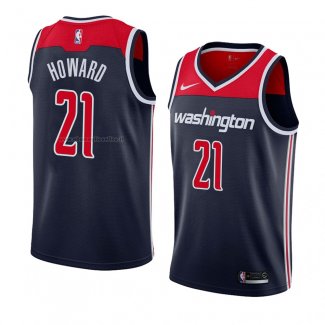 Maglia Washington Wizards Dwight Howard NO 21 Statement 2018 Nero