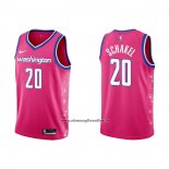 Maglia Washington Wizards Jordan Schakel #20 Citta 2022-23 Rosa