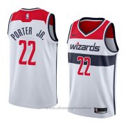 Maglia Washington Wizards Otto Porter Jr. NO 22 Association 2018 Bianco