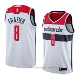 Maglia Washington Wizards Tim Frazier NO 8 Association 2018 Bianco