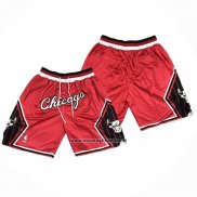 Pantaloncini Chicago Bulls Citta Just Don 2021-22 Rosso