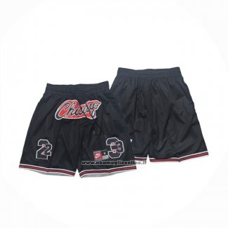 Pantaloncini Chicago Bulls Michael Jordan Nero