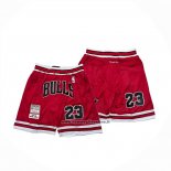 Pantaloncini Chicago Bulls Mitchell & Ness Just Don 1997-98 Rosso