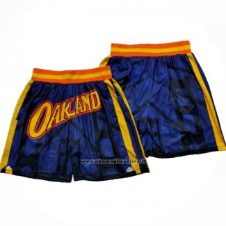 Pantaloncini Golden State Warriors Blu2