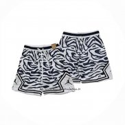 Pantaloncini Jordan Just Don 2025 Bianco Nero1