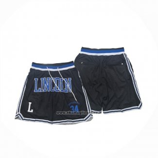 Pantaloncini Lincoln Jesus Shuttlesworth Nero