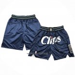 Pantaloncini Los Angeles Clippers Citta Just Don 2023-24 Blu