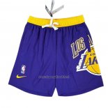 Pantaloncini Los Angeles Lakers Big Logo Just Don Viola