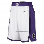 Pantaloncini Los Angeles Lakers Citta 2022-23 Bianco