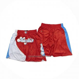 Pantaloncini Memphis Grizzlies Citta 2025-24 Rosso