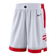 Pantaloncini Toronto Raptors 2017-18 Bianco