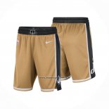 Pantaloncini Washington Wizards Citta 2025-26 Oro