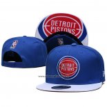 Cappellino Detroit Pistons Bianco Blu