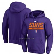 Felpa con Cappuccio Phoenix Suns Practice Performance 2022-23 Viola