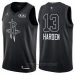 Maglia All Star 2018 Houston Rockets James Harden NO 13 Nero