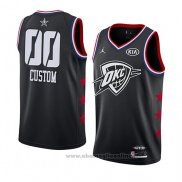 Maglia All Star 2019 Oklahoma City Thunder Personalizzate Nero