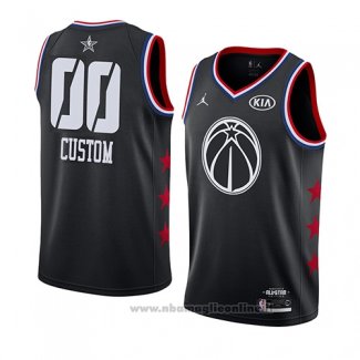 Maglia All Star 2019 Washington Wizards Personalizzate Nero