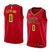 Maglia Atlanta Hawks Antonius Cleveland NO 0 Statement 2018 Rosso