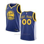 Maglia Bambino Golden State Warriors Personalizzate 17-18 Blu