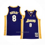 Maglia Bambino Los Angeles Lakers Kobe Bryant #8 Mitchell & Ness 1999-00 Viola
