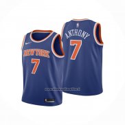 Maglia Bambino New York Knicks Carmelo Anthony #7 Icon Blu