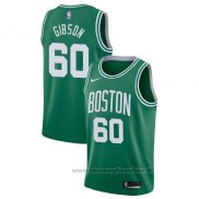 Maglia Boston Celtics Jonathan Gibson NO 60 Icon 2017-18 Verde