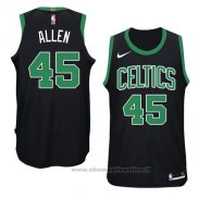 Maglia Boston Celtics Kadeem Allen NO 45 Statement 2018 Nero