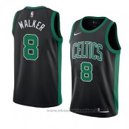 Maglia Boston Celtics Kemba Walker NO 8 Statement 2019-20 Nero