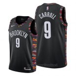 Maglia Brooklyn Nets Demarre Carroll NO 9 Citta 2019 Nero