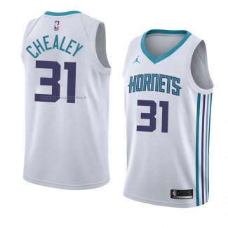 Maglia Charlotte Hornets Swingmanjoe Chealey NO 31 Association 2018 Bianco