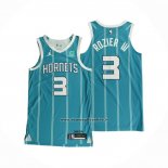 Maglia Charlotte Hornets Terry Rozier III #3 Icon Autentico 2020-21 Verde