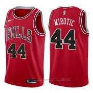 Maglia Chicago Bulls Nikola Mirotic NO 44 Icon 2017-18 Rosso