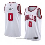 Maglia Chicago Bulls Tyler Ulis NO 0 Association 2018 Bianco