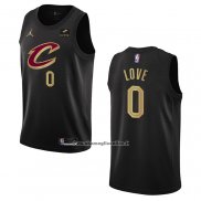 Maglia Cleveland Cavaliers Kevin Love #0 Statement 2022-23 Nero