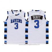 Maglia Film Tree Hill Nathan Scott NO 3 Bianco