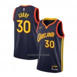 Maglia Golden State Warriors Stephen Curry #30 Citta 2020-21 Bianco