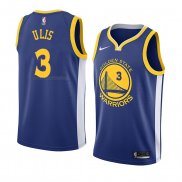 Maglia Golden State Warriors Tyler Ulis NO 3 Icon 2018 Blu