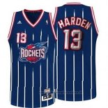 Maglia Houston Rockets James Harden NO 13 Throwback Blu