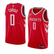 Maglia Houston Rockets Marquese Chriss NO 0 Icon 2018 Rosso