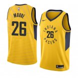 Maglia Indiana Pacers Ben Moore NO 26 Statement 2018 Giallo