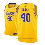 Maglia Los Angeles Lakers Ivica Zubac NO 40 Icon 2018-19 Or