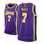 Maglia Los Angeles Lakers Javale McGee NO 7 Statement 2018-19 Viola