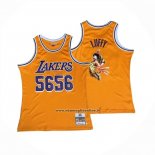 Maglia Los Angeles Lakers Luffy 2025 Giallo