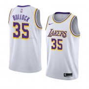 Maglia Los Angeles Lakers Reggie Bullock NO 35 Association 2018-19 Bianco