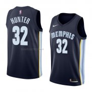 Maglia Memphis Grizzlies Vincent Hunter NO 32 Icon 2018 Blu