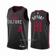 Maglia Miami Heat Thomas Bryant #31 Citta 2023-24 Nero