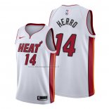 Maglia Miami Heat Tyler Herro NO 14 Association 2019-20 Bianco