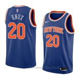 Maglia New York Knicks Kevin Knox NO 20 Icon 2018 Blu