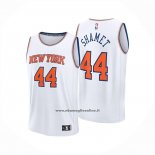 Maglia New York Knicks Landry Shamet No 44 Association 2025-26 Bianco